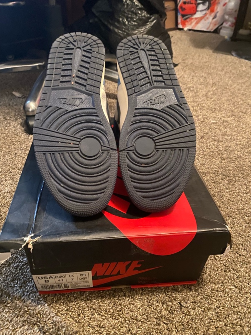 Jordan 1 high obsidian - Picture 3 of 3